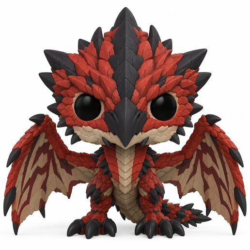 Wyvern inspired in monster hunter