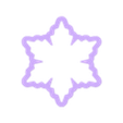 snowflake cults5 4.5cm x  5.2.stl Snowflake cutter set - ten sizes