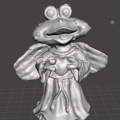froggy-angel-B.jpg miercoles mis amigos angel rana