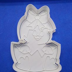 IMG_20190317_104423.jpg STL file cookie cutter easter chicken・3D print design to download, 3d4you