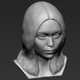 14.jpg Gigi Hadid bust 3D printing ready stl obj formats