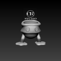 hjgh.jpg STL file donald and deisy flowerpot pack・Model to download and 3D print