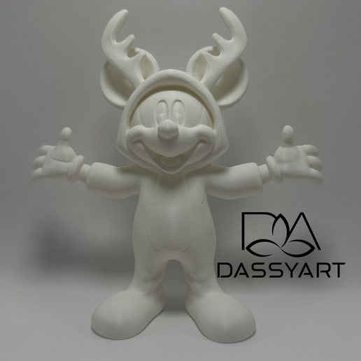 Reno-foto-impresa.png Christmas Mickey Mouse