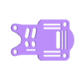 Vortex_285_camera_toplate_with_Black_bird_V2_mount.stl Крепление и чехол для 3D FPV камеры и видеопередатчика Blackbird V2