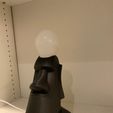 EastierIslandLight5.jpg Moai Head - Bright Idea Lamp.  (very simple)