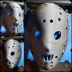 244756911_413572200330101_7957373862292202690_n.jpg Horror Mash up 3 PACK Friday the 13th's Jason X Silence of the Lambs' Hannibal Lecter Mask STL Set