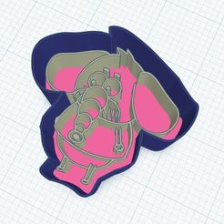 Screenshot_4.jpg Бесплатный STL файл FİL NECATİ KURABİYE KALIBI - ELEPHANT NECATI COOKIE CUTTER・3D-печать объекта для загрузки