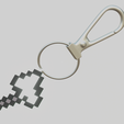 with_key_2.png Minecraft axe for your keycahin in pixel style