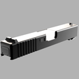 Render-back-left.png GLOCK 19 UMAREX AIRSOFT SLIDE AND MAGAZINE RELEASE REPLICA, FULLY FUNCTIONAL CUSTOMIZATION KIT