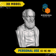Hippocrates-Personal.png 3D Model of Hippocrates - High-Quality STL File for 3D Printing (PERSONAL USE)