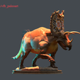 tbrender_006.png Pentaceratops sternbergii - Statue for 3D printing
