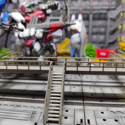 pedestrian bridge for Gundam diorama ver 9