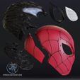 2.jpg Venom Spiderman Máscara 3d Imprimir Archivo STL