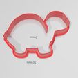 TORTUGA-2.jpg Turtle cookie cutter