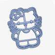 kitty_nueva.PNG Cookie Cutter Hello Kitty Cookie Cutter