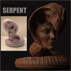 Sy STL file Serpent・3D printer design to download