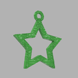 21.png Hollow christmas star X76