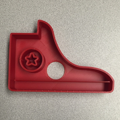Capture d’écran 2017-06-02 à 13.52.50.png Archivo STL gratis Converse Shoe Cookie Cutter・Objeto para impresora 3D para descargar