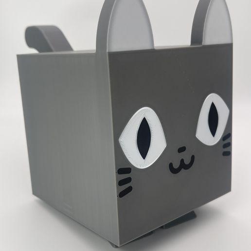 🐱 Pet Simulator X Cat 3D Model with Hidden Hidey Hole Coin Slot・ STL ...