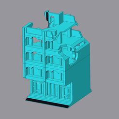 2_storey_ME_bombed_flat_2.jpg Fichier STL Moyen-Orient bombardé plat type 2 [6 mm , 1/285]・Objet pour imprimante 3D à télécharger