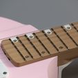 IMG_6017.jpg STL file Cateran MK2 Fully 3D Printed Electric Guitar・3D print design to download