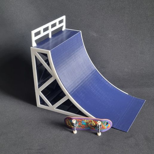 🛹 Tech Deck Vert Ramp・ STL File for 3D printing・Cults