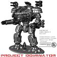 Dominator-Gunslinger-R-OPRCoverImage.jpg Project Dominator: Gunslinger-R Variant (Laser, Plasma, Reactive Armor)