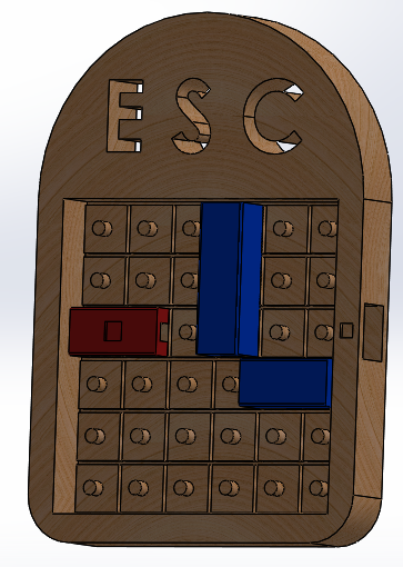 ESC (Escape from the table) - 3D model önizlemesi