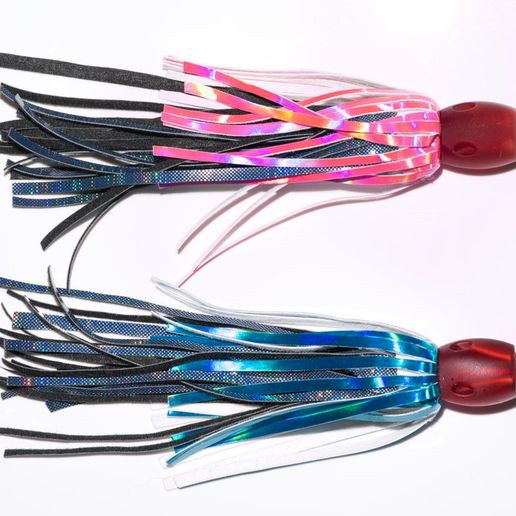 Cupped Trolling Jet Head Fishing Lure STL File for Cults