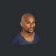 model-2.png Floyd Mayweather-bust/head/face ready for 3d printing