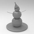 03.jpg Snowman 3d model