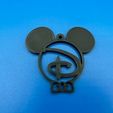 Disney-Mickey-Ornament-1.jpg Disney Mickey Mouse Letter K Ornament