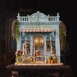 Main.jpg The Blooming Parlor – 3D Printable Flower Shop Diorama Kit (27 STL Set)