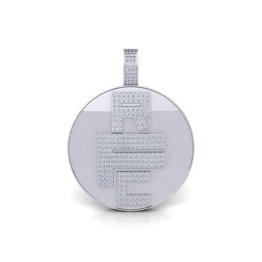 Hip Hop Jewelry Design cad Model and Render 3D model