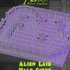 resize-21.jpg 3D-Datei Alien Lair: Halb so groß・3D-druckbares Modell zum Herunterladen