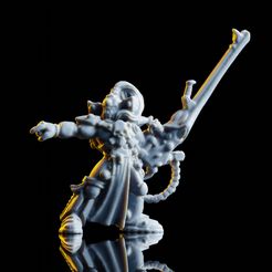 01.jpg Archivo 3D gratis Black Reaper Space Elves Leader・Objeto de impresión 3D para descargar