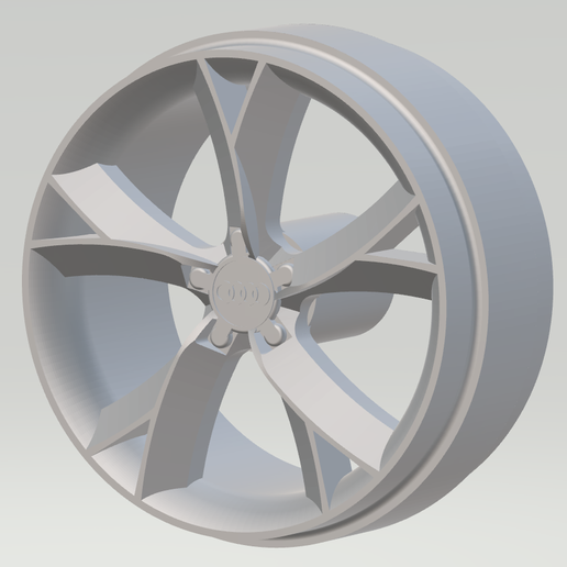 1/43 Rims Audi Y 8T0601025F 21 inch x 9,5J 3D model