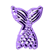Cutter_64.stl Tagliabiscotti a sirena