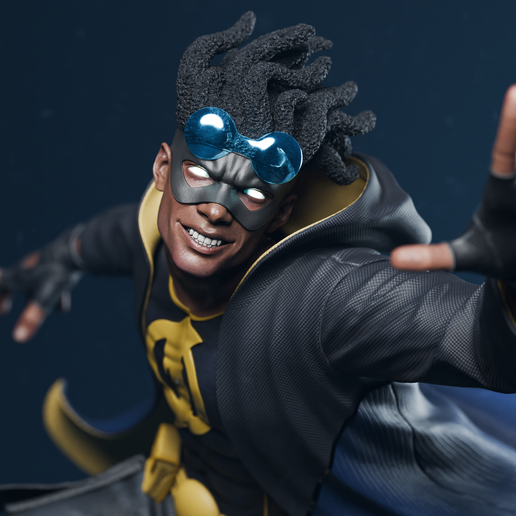 👤 Static Shock - Bust・ 3D File for 3D printing・Cults