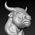 Bull_Head_01.jpg Bull Head 3D Model