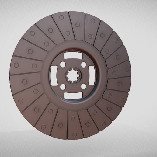 CLUTCH PLATE 3D model