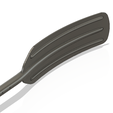 paddle_v14 v10-09.png A real paddle blade for a rowing oar boat for 3d print cnc