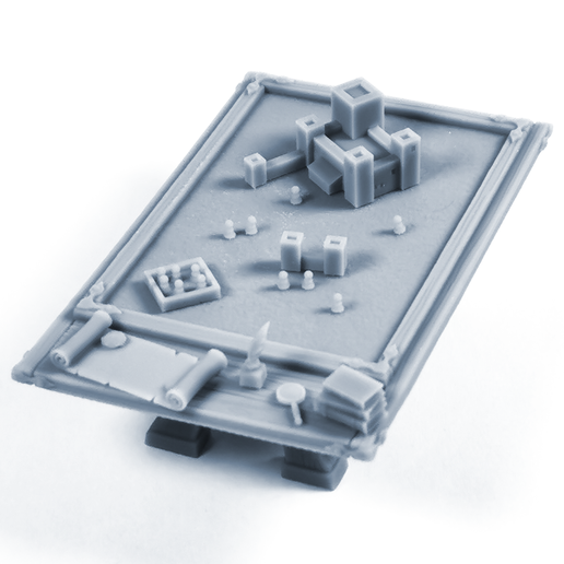 🎲 Battle Planning Table・ 3D File for 3D printing・Cults