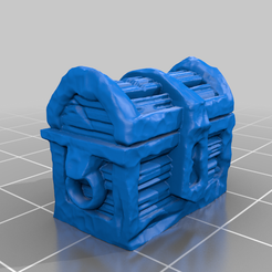 DungeonChestBHG.png Fichier STL gratuit Mimique de coffre de donjon 28mm sans support・Design pour imprimante 3D à télécharger