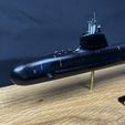 IMG_8654.jpeg 梭鱼/萨夫伦级潜艇 SSBN 模型 1:350 法国海军