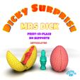dickySurprise_MrsDick.jpg STL-Datei Dicky Surprise Frau Dick・3D-druckbares Modell zum herunterladen