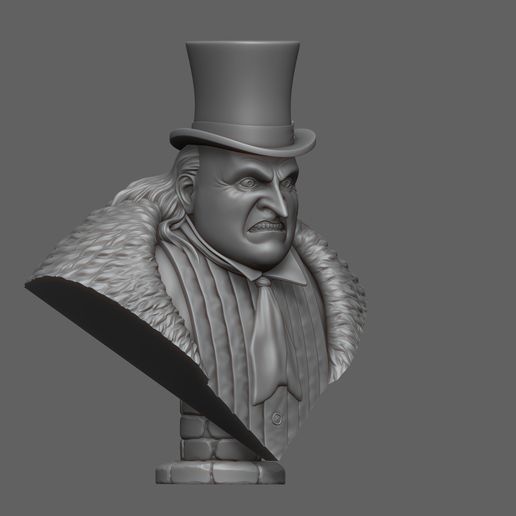 Penguin from Batman returns 3D model