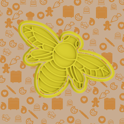 untitled.png bee COOKIE CUTTER