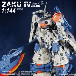 送料無料 いつまで 10 to (update 220mm MG IV ZAKU 🤖 Sep for File STL 2024)・ クラフト・布製品