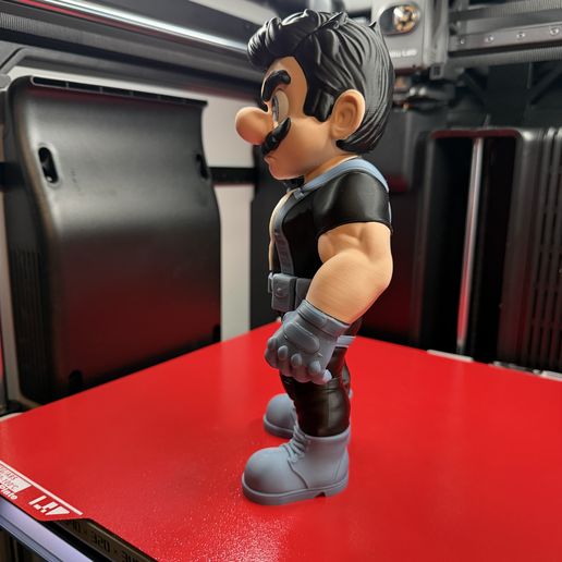 マリオ x パニッシャー 3Dカスタムフィギュア 🎄 MARIO BROS PUNISHER (MULTIPART / NO AMS)・3D Print with the H2S